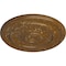 Ekena Millwork Kepler Traditional Medallion (For Canopies up to 5 1/4"), 23 5/8"OD x 1 3/4"P, Smokey Topaz Crackle CM24KPSTC - alternate 2